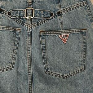 1980s GUESS Jeans Denim Skirt